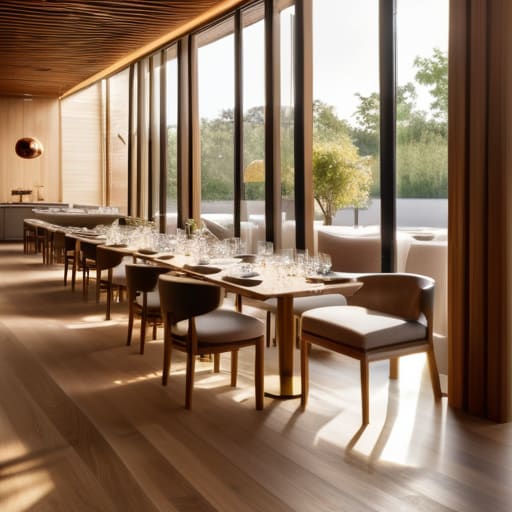 Achieving The Final Balance in restaurant design.