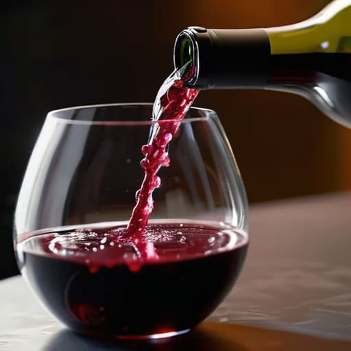 Mastering The Final Pour of red wine.