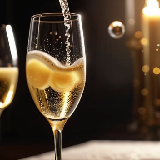 The Final Pour of sparkling wine.