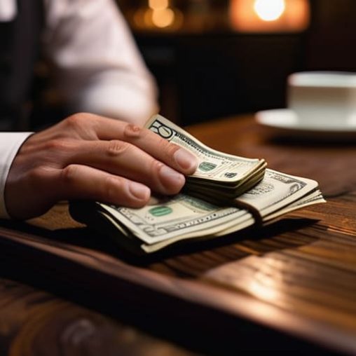 Explaining how tipping works in practice.