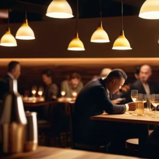 Learning how to deal with a full restaurant.