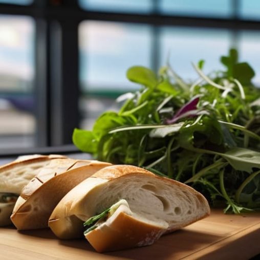 How to eat well at an airport or station.