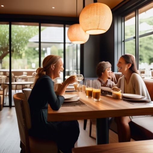 How to handle children in a restaurant.