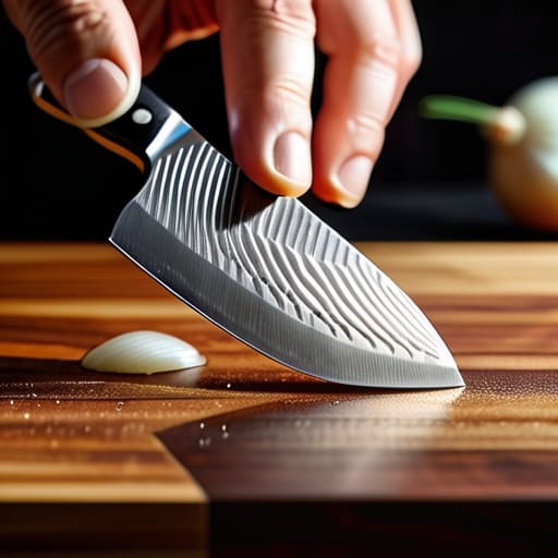 The Knife That Doesn't Lie kitchen blade.