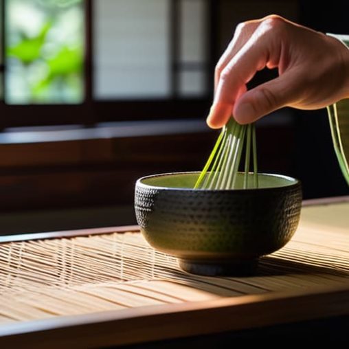 Learning the history of traditional tea ceremonies.